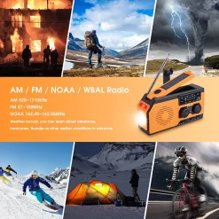 Vevradio Briv FM/AM Med Powerbank