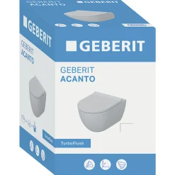 Vägghängd Toalett Geberit Acanto TurboFlush
