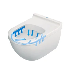 Vägghängd Toalettstol Duravit Starck 3 Rimless
