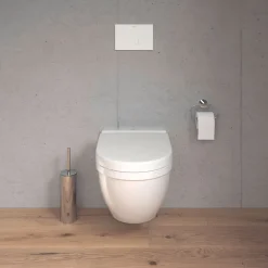 Vägghängd Toalettstol Duravit Starck 3 Rimless