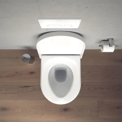 Vägghängd Toalettstol Duravit Starck 3 222509 utan Toalettsits