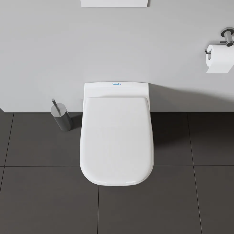 Vägghängd Toalettstol Duravit D-Code Rimless