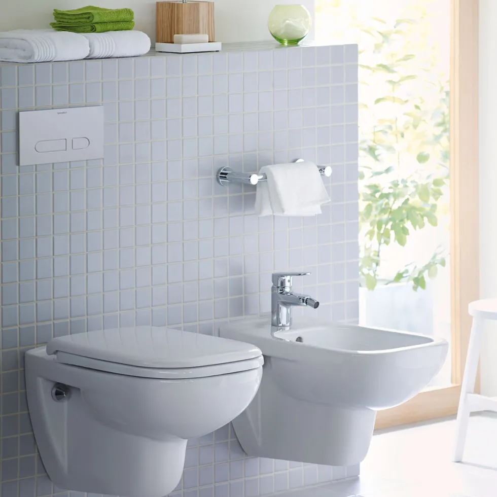 Vägghängd Toalettstol Duravit D-Code Rimless