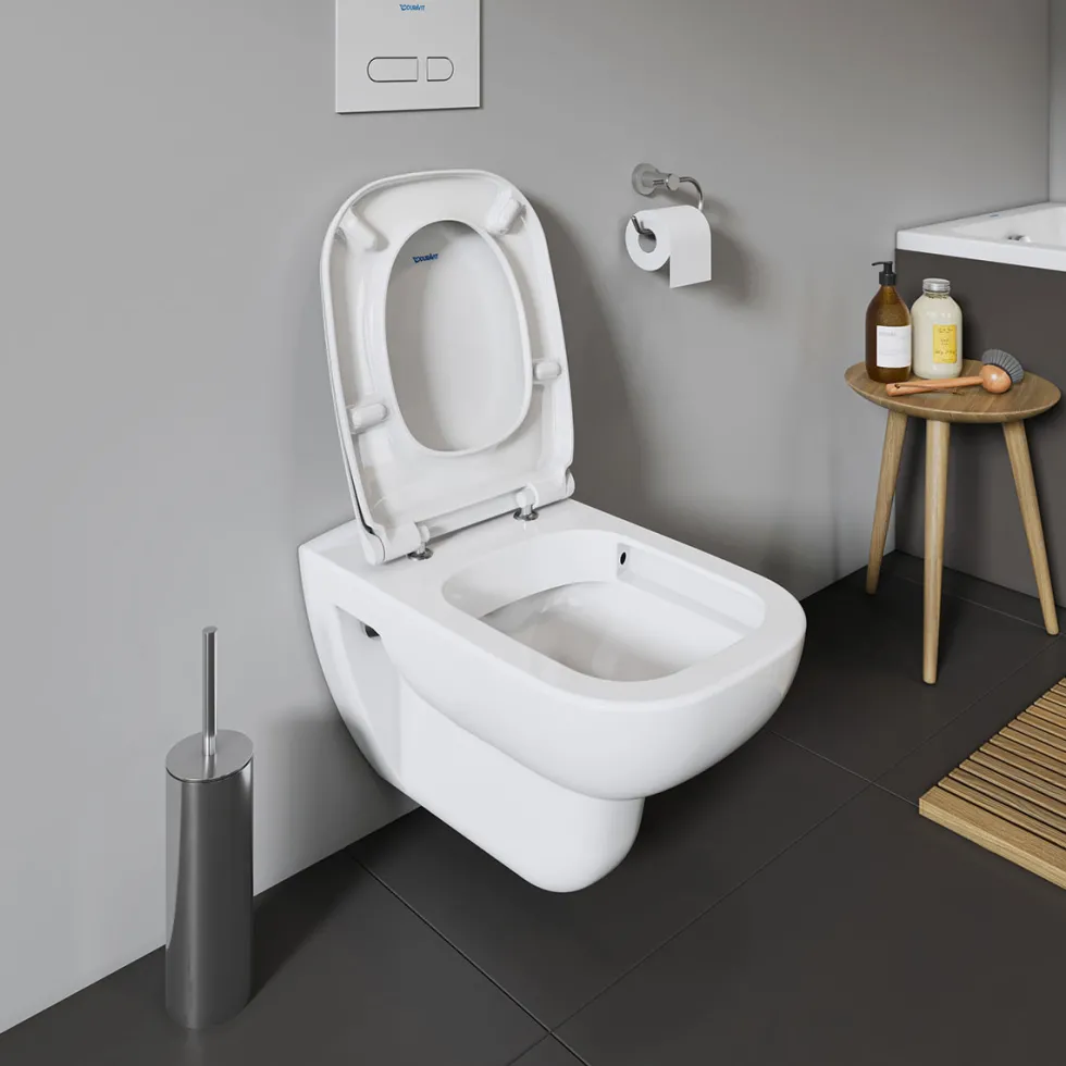 Vägghängd Toalettstol Duravit D-Code Rimless