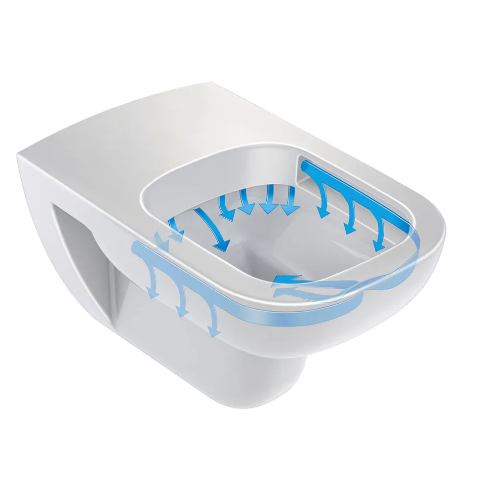 Vägghängd Toalettstol Duravit D-Code Rimless