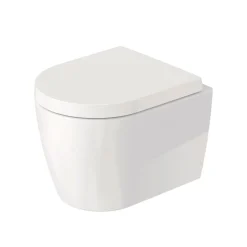 Vägghängd Toalettstol Duravit ME by Starck Rimless 253009 utan Toalettsits