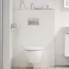 Vägghängd Toalettstol Geberit iCon Rimfree 3575 med Grohe Rapid SL 113 cm