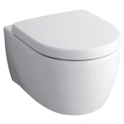 Vägghängd Toalettstol Geberit iCon Rimfree 3575 med Grohe Rapid SL 113 cm
