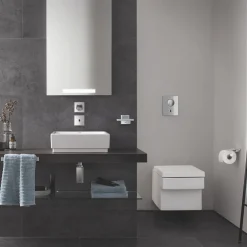 Vägghängd Toalettstol Grohe Cube Ceramic 39244 Komplett