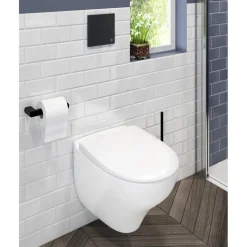 Vägghängd Toalettstol Gustavsberg Nautic 1530 Hygienic Flush