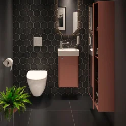 Vägghängd Toalettstol Gustavsberg Nautic 1530 Hygienic Flush