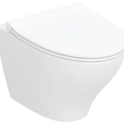Vägghängd Toalettstol Ifö Spira Modern Rimfree