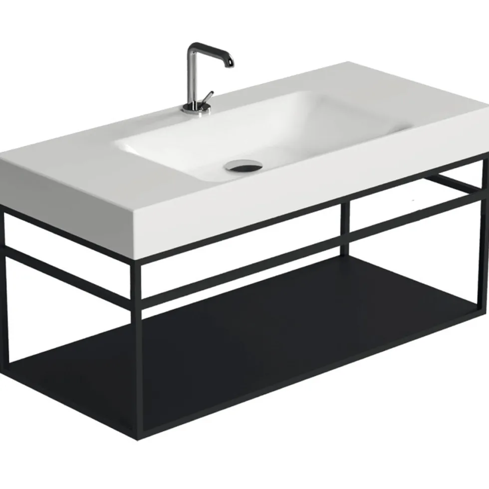 Vägghängt Handfatsställ Lavabo CentoB: 1000 mm