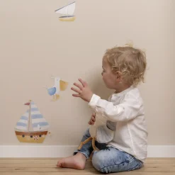 Väggklistermärke Little Dutch Sailors Bay 2x A3