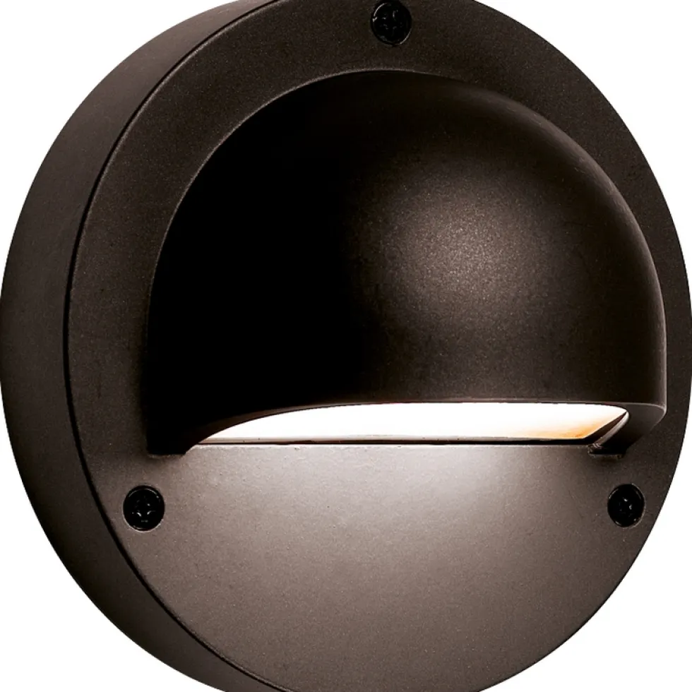 Vägglampa Gardenlights Deimos Vägg LED Varmvit Utbyggnad