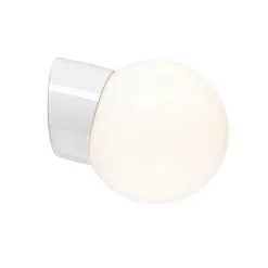 Vägglampa Ifö Electric Classic Glob Blank Sned IP20