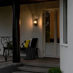 Vägglykta Gnosjö Konstsmide Brindisi E27 Utebelysning Vägglampa
