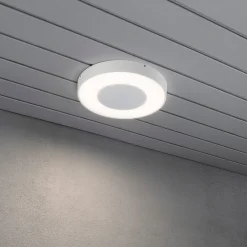 Vägglykta Gnosjö Konstsmide Carrara Rund LED med Fjärrkontroll