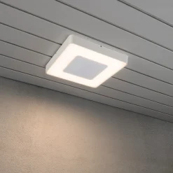 Vägglykta Gnosjö Konstsmide Carrara Square LED med Fjärrkontroll
