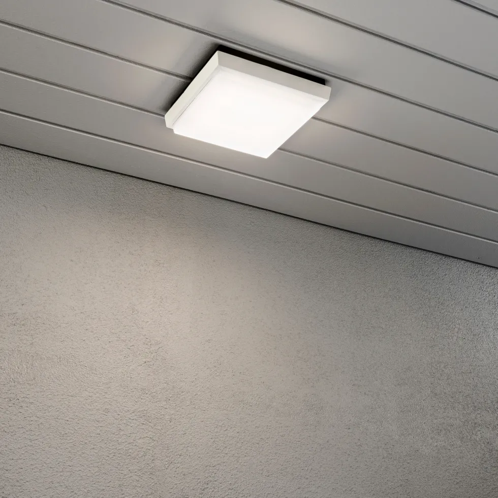 Vägglykta Gnosjö Konstsmide Cesena 10W High Power LED Kvadrat