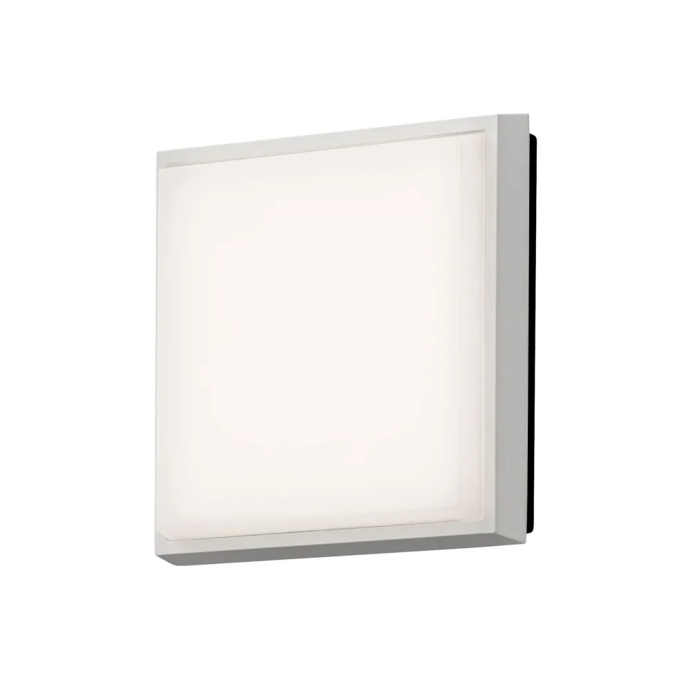 Vägglykta Gnosjö Konstsmide Cesena 10W High Power LED Kvadrat