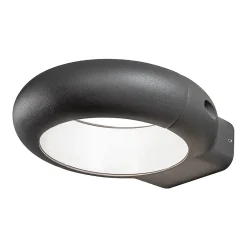 Vägglykta Gnosjö Konstsmide Rovigo 5W High Power LED Mörkgrå