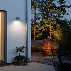Vägglykta Gnosjö Konstsmide Ull Ned 8W Dimbar LED Galvaniserad