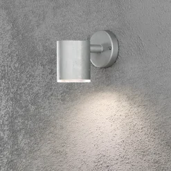 Vägglykta Gnosjö Konstsmide Ull Ned 8W Dimbar LED Galvaniserad