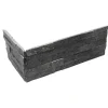 Väggsten ArtStone Black Glossy Mountain Hörn