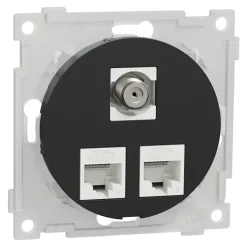 Vägguttag Elko One Modularuttag Infälld RJ45 Cat.6 UTP
