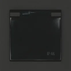 Vägguttag Malmbergs Optima 1-V IP44 Skruvlös