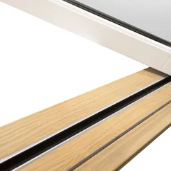 Vikdörr Vilenta Åre Trä/Aluminium 3-Delat