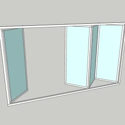 Vikparti Allvy Sunroom s30 4-Delad