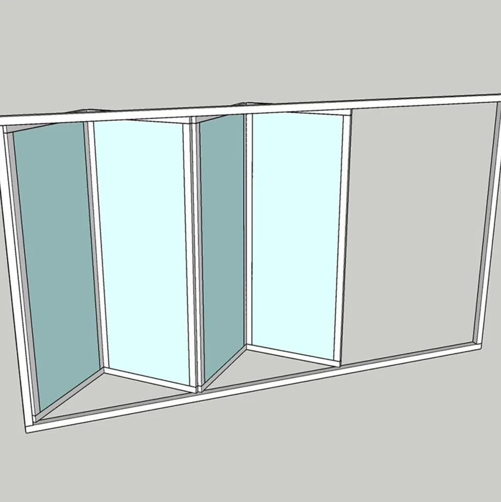 Vikparti Allvy Sunroom s30 4-Delad