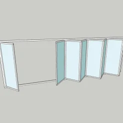 Vikparti Allvy Sunroom s75 3-Glas 8-Delad