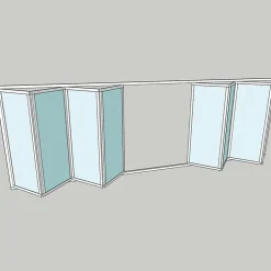 Vikparti Allvy Sunroom s75 3-Glas 8-Delad