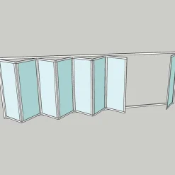 Vikparti Allvy Sunroom s75 3-Glas 8-Delad