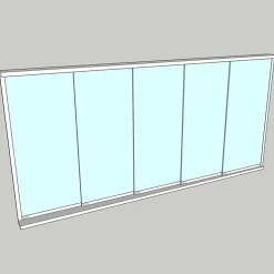 Vikparti Allvy Sunroom s75 3-Glas 5-Delad