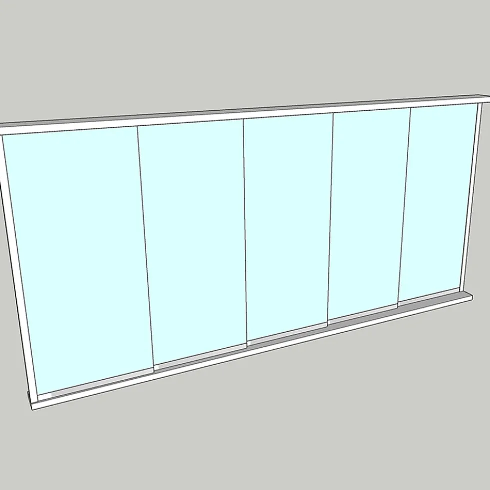 Vikparti Allvy Sunroom s75 3-Glas 5-Delad