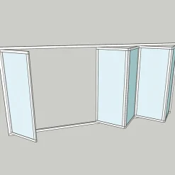 Vikparti Allvy Sunroom s75 3-Glas 5-Delad