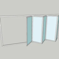 Vikparti Allvy Sunroom s75 3-Glas 5-Delad