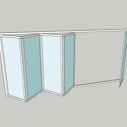 Vikparti Allvy Sunroom s75 3-Glas 5-Delad