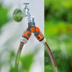 Villapaket Gardena Bevattning Slangvagn & Kran Med Vattenspridare & Sprinklerpistol