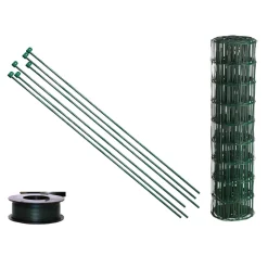 Villastängsel HORTUS Grön Komplett Set