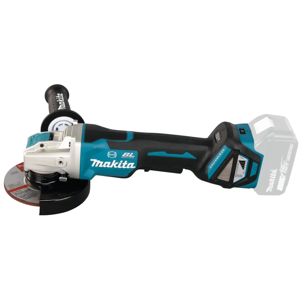 Vinkelslip Makita LXT DGA519Z 125 mm X-Lock utan Batteri