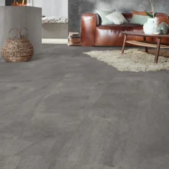 Vinylgolv Floorit Concrete Grey Click