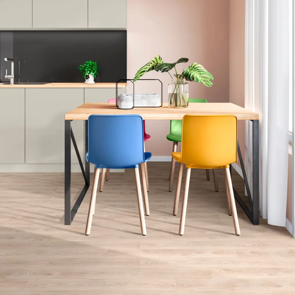 Vinylgolv Forbo Enduro Click med Klickfunktion Light timber/Beige