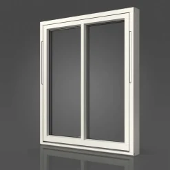 Vridfönster Elitfönster Original Alu 100 3-Glas Bågpost Lagerfört