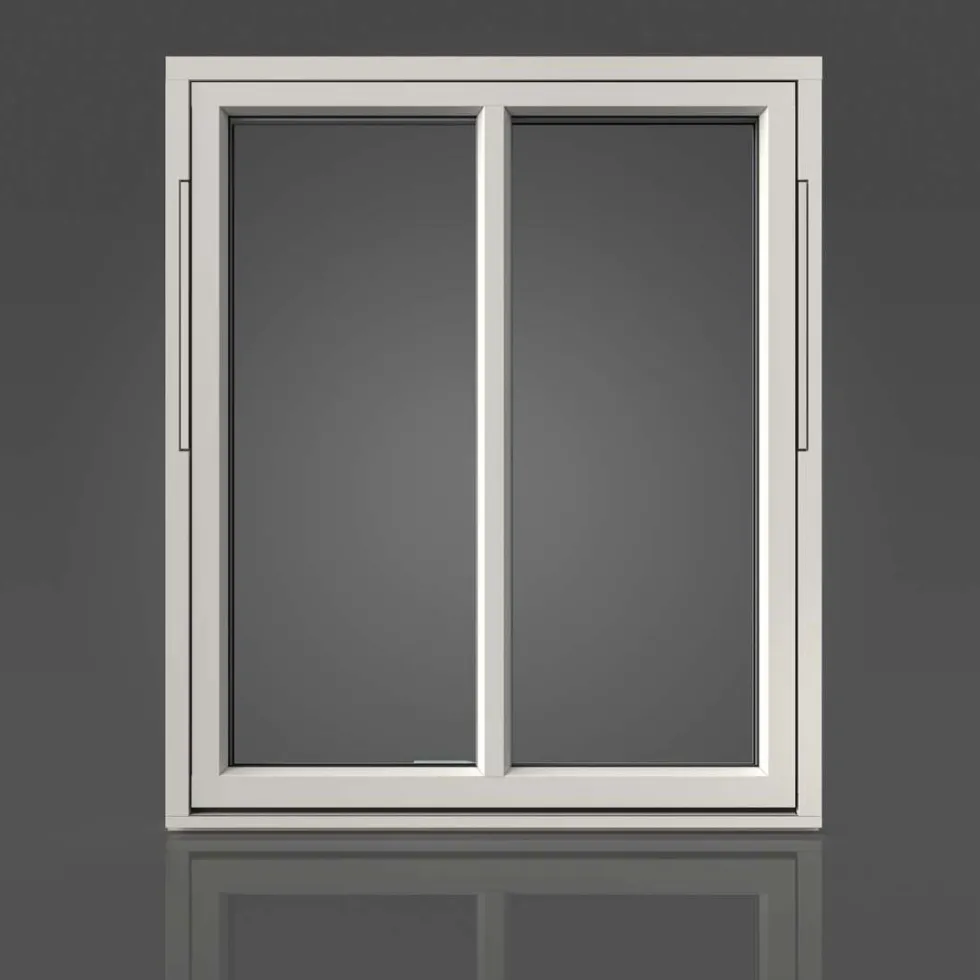 Vridfönster Elitfönster Original Alu 100 3-Glas Bågpost Lagerfört