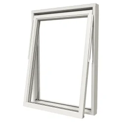 Vridfönster NorDan Svanenmärkt NTech 3-Glas Aluminium